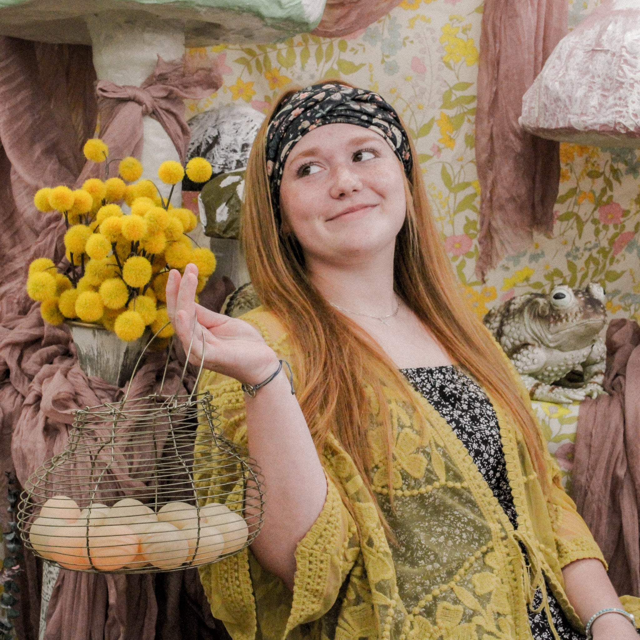 Goodnight Garden Wrap Headband - The Sassy Olive