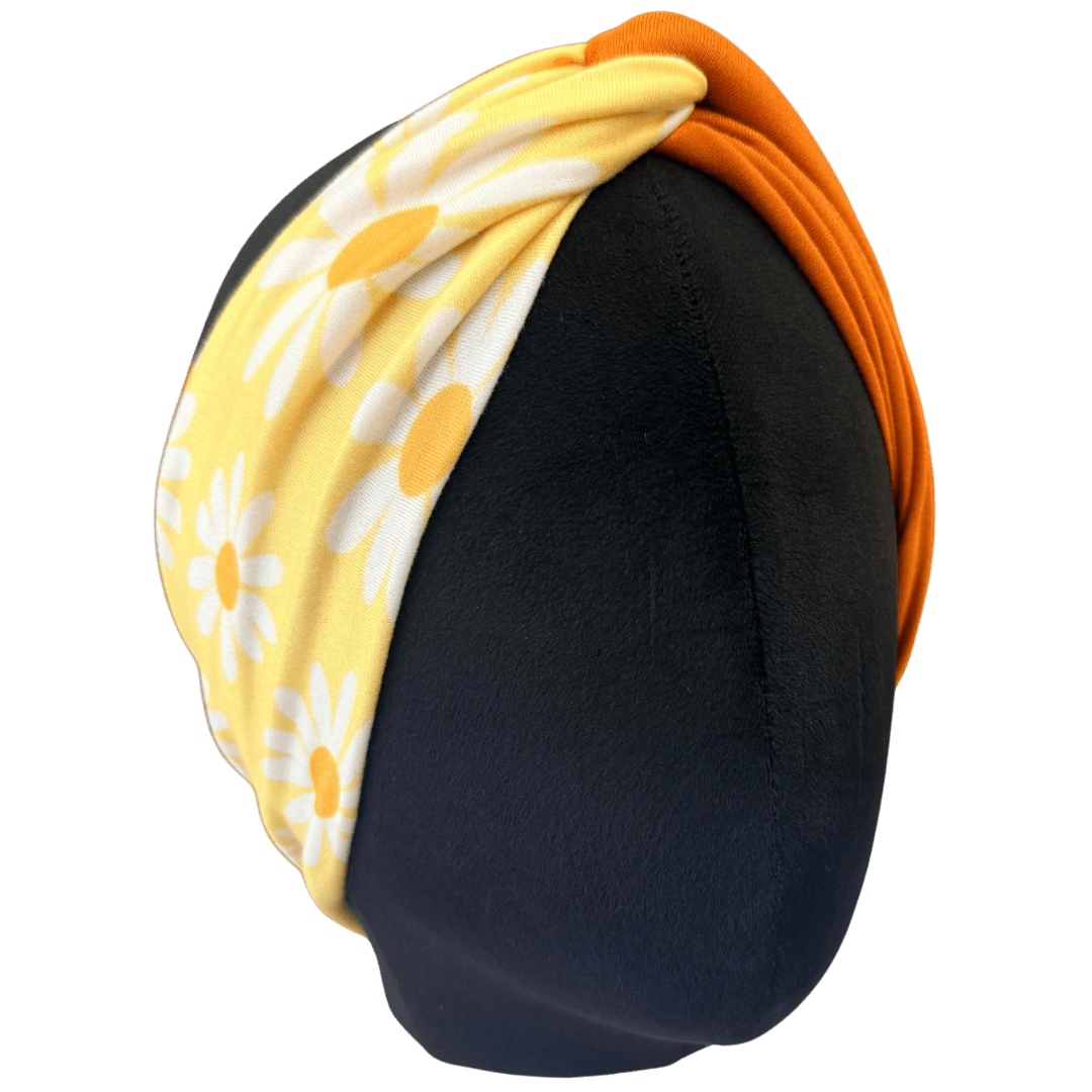 Groovy Daisy Twist Headband - The Sassy Olive