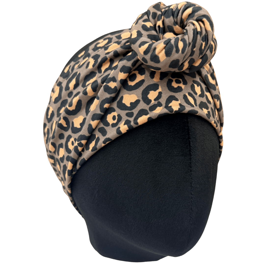 Grungy Leopard Wrap Headband - The Sassy Olive