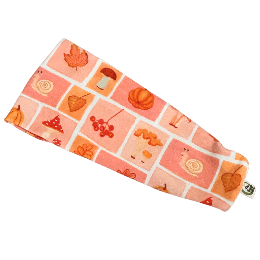 Harvest Checkers Stretch Headband - The Sassy Olive