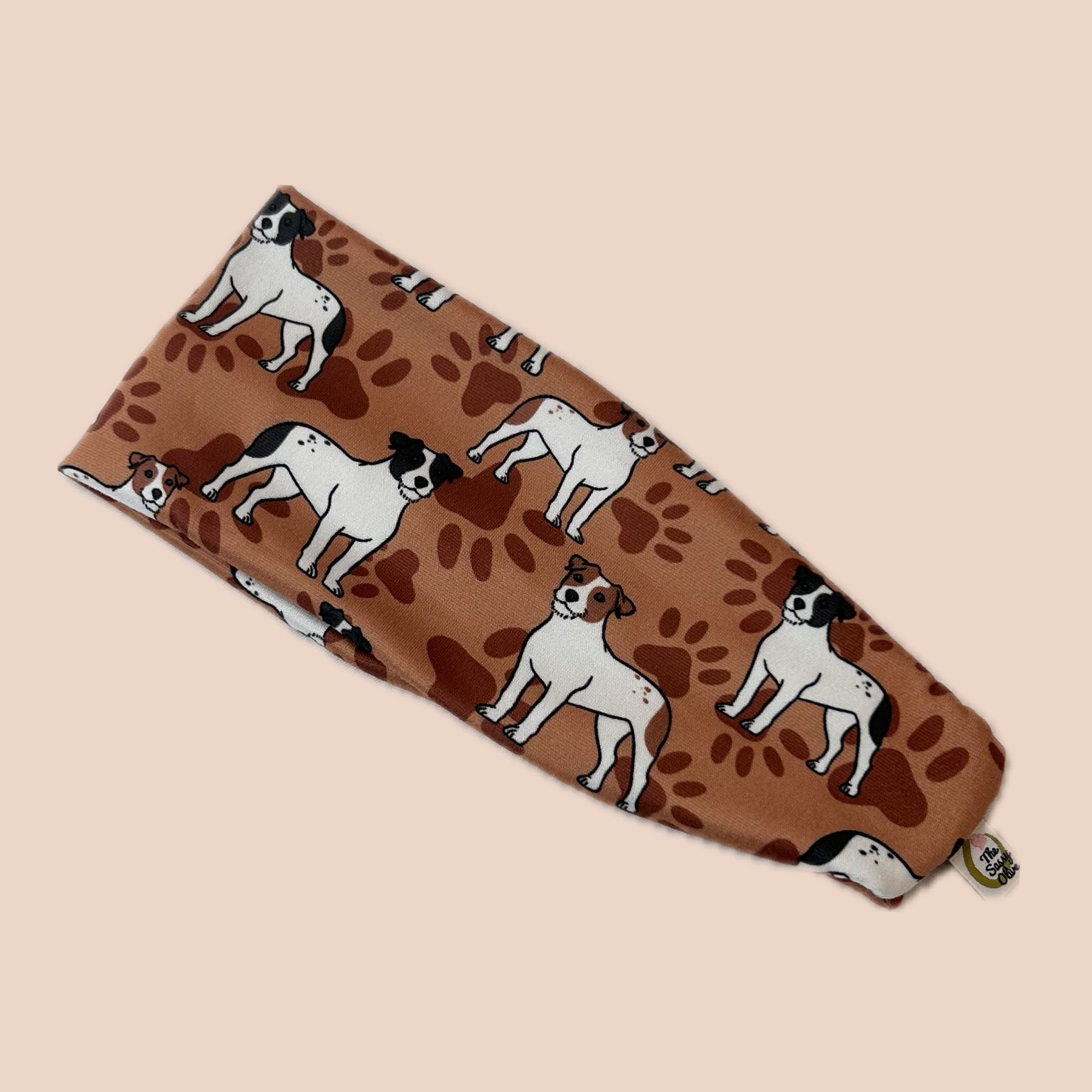 Jack Russel Stretch Headband - The Sassy Olive