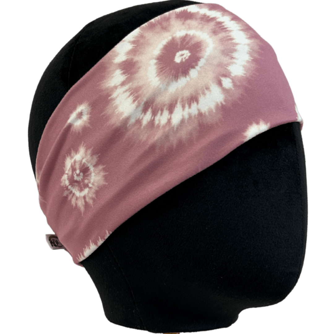 Lavender Splatter Stretch Headband - The Sassy Olive