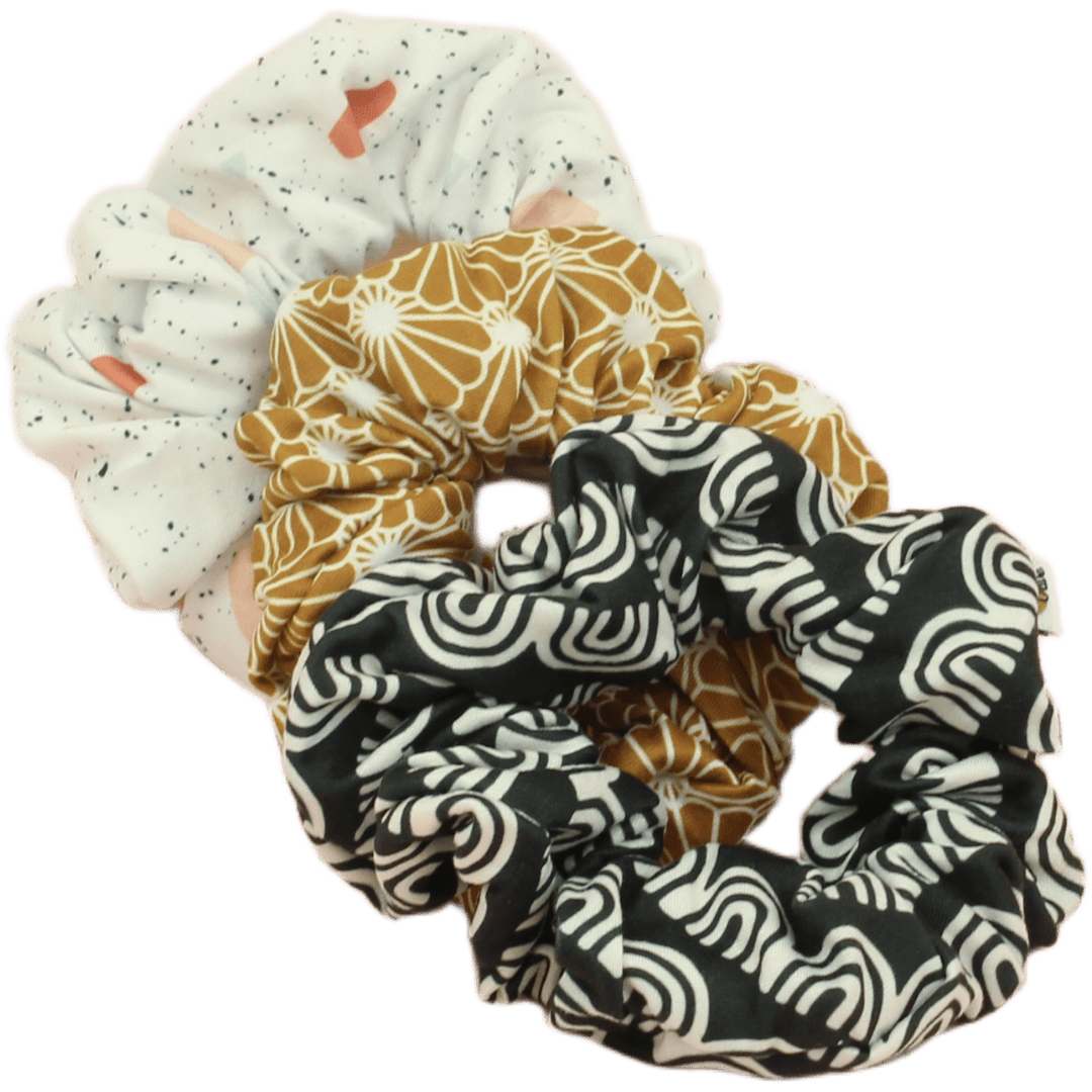 Leighton Carter Scrunchie Pack | – Handmade, No-Slip, Soft  display picture 1