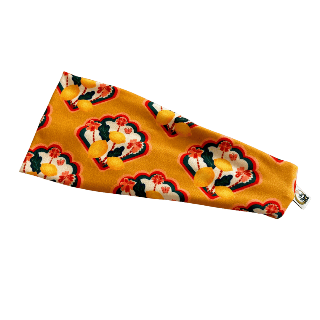 Lemon Grove Stretch Headband - The Sassy Olive
