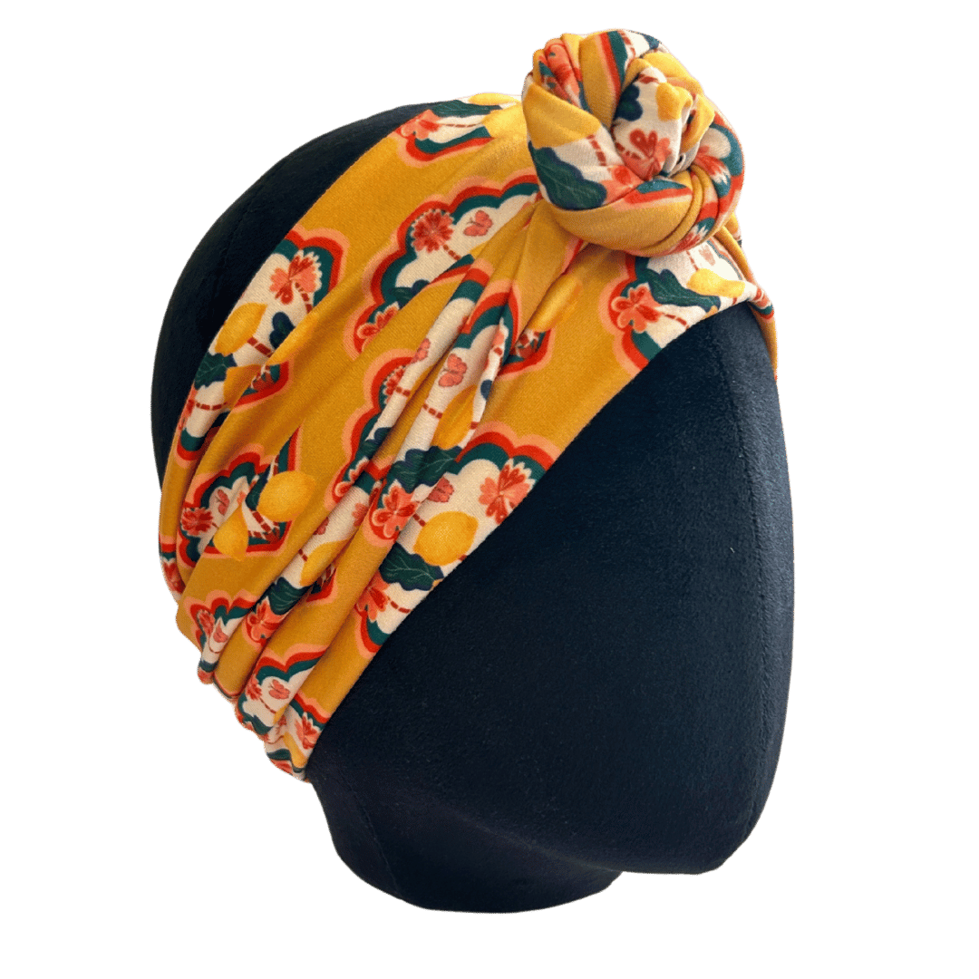 Lemon Grove Wrap Headband - The Sassy Olive