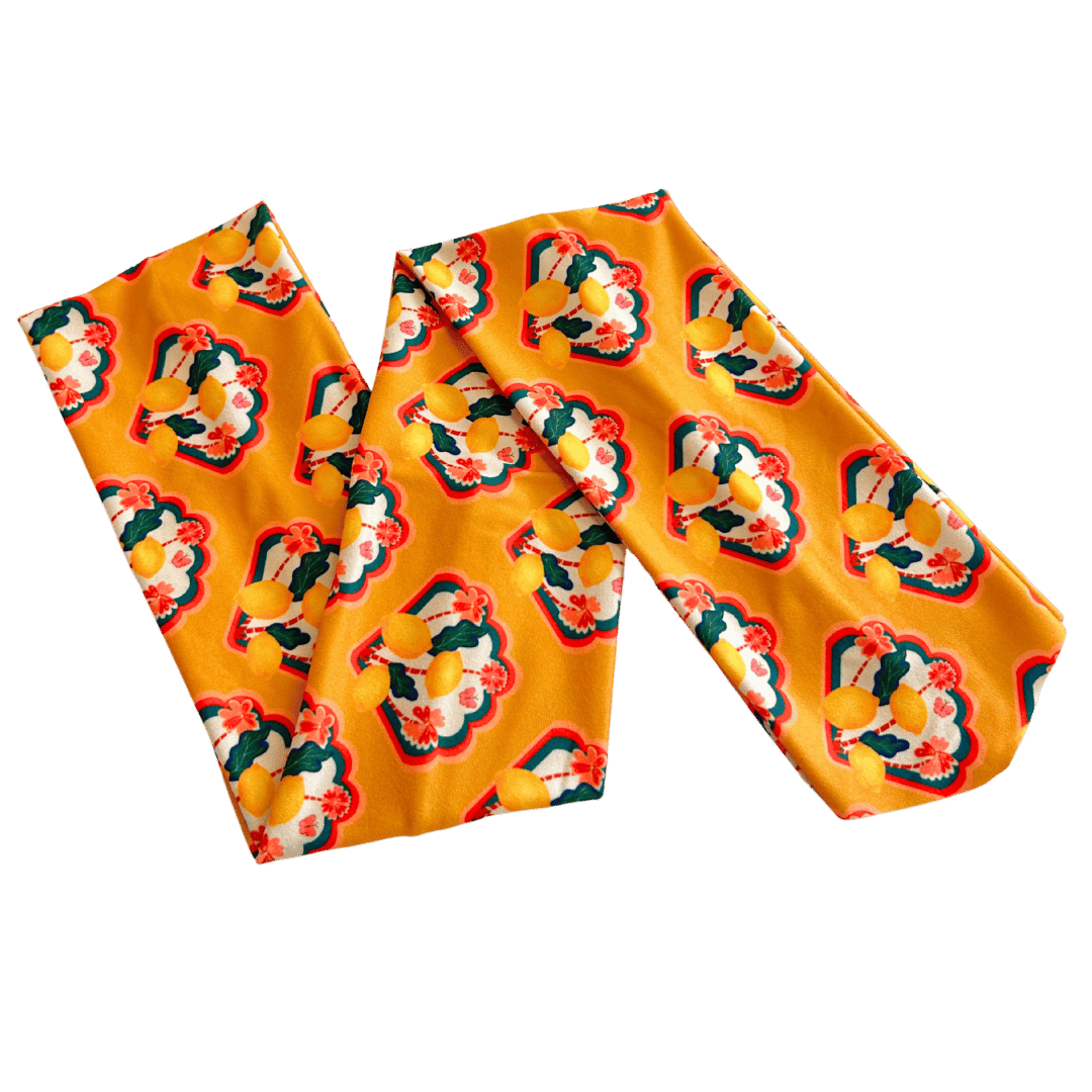 Lemon Grove Wrap Headband - The Sassy Olive