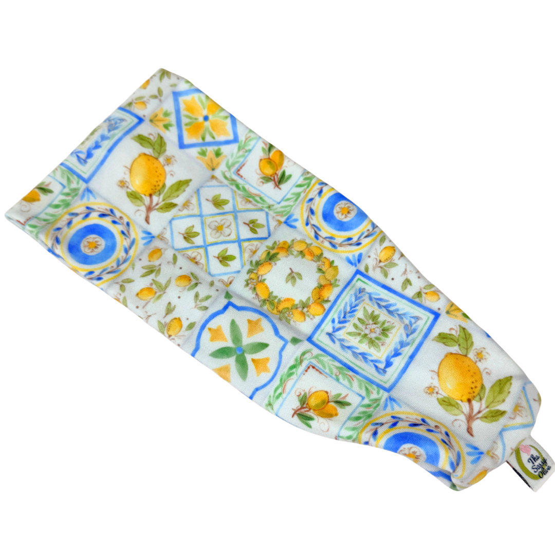 Lemon Squares Stretch Headband - The Sassy Olive