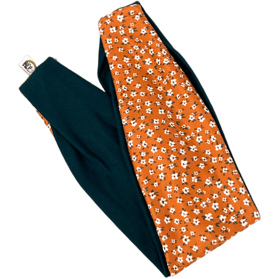 Little White Flowers Twist Headband - The Sassy Olive