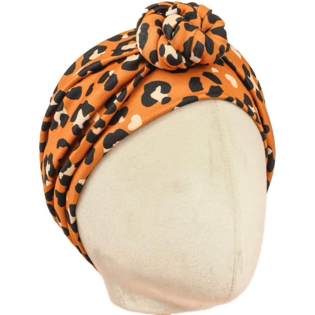 Live, Laugh, Leopard Print Wrap Headband - The Sassy Olive