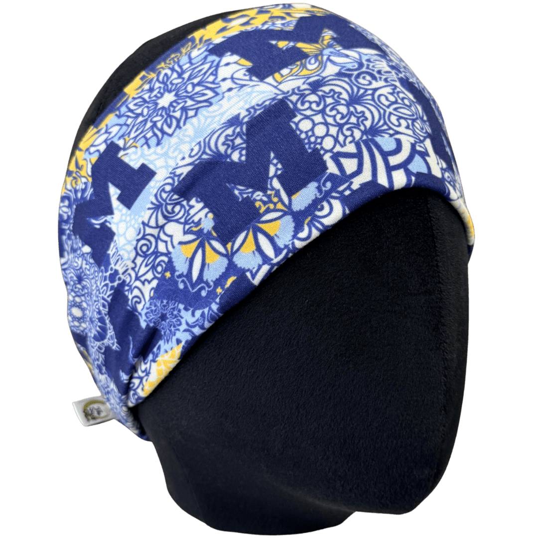 Mandala U of M Stretch Headband - The Sassy Olive