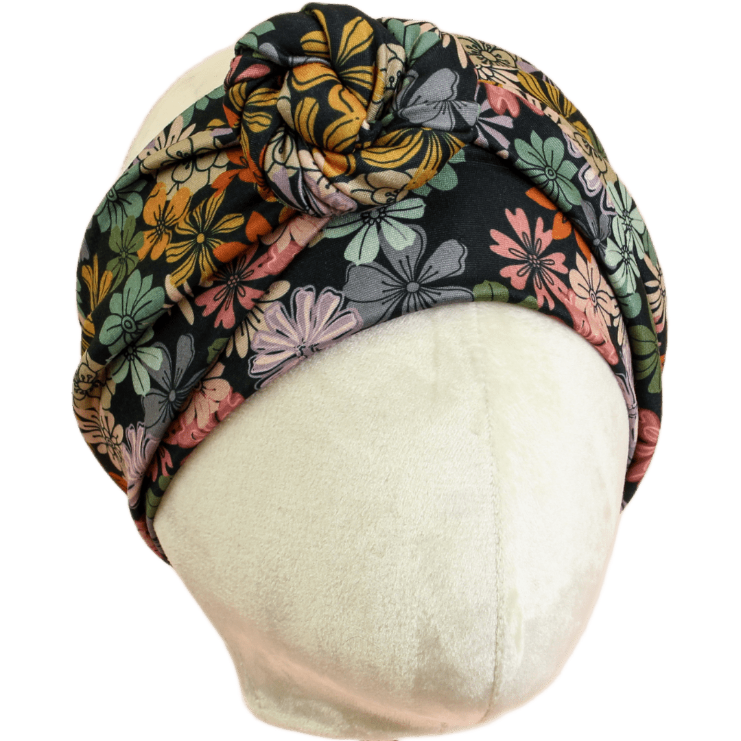 Medici Floral Wrap Headband - The Sassy Olive
