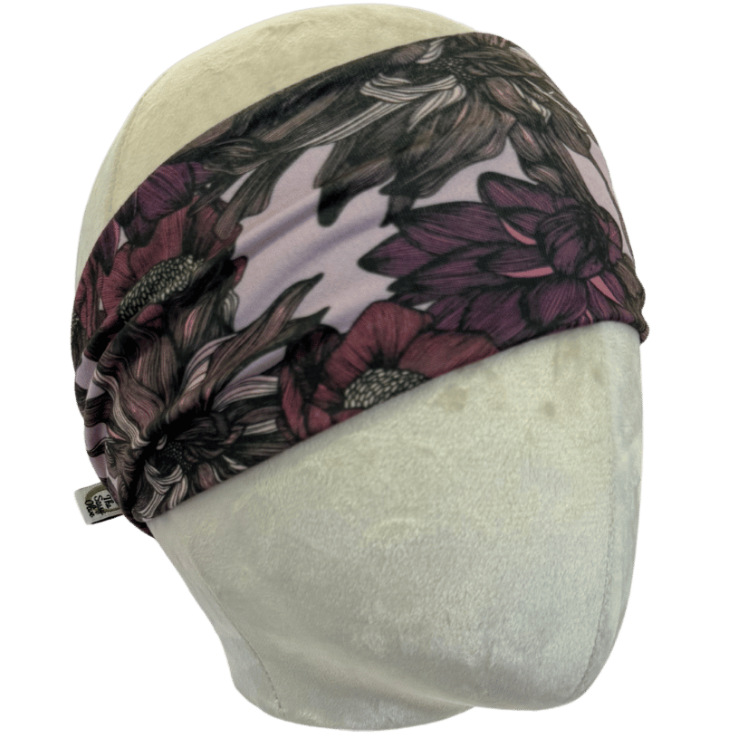 Merlotta Floral Stretch Headband - The Sassy Olive