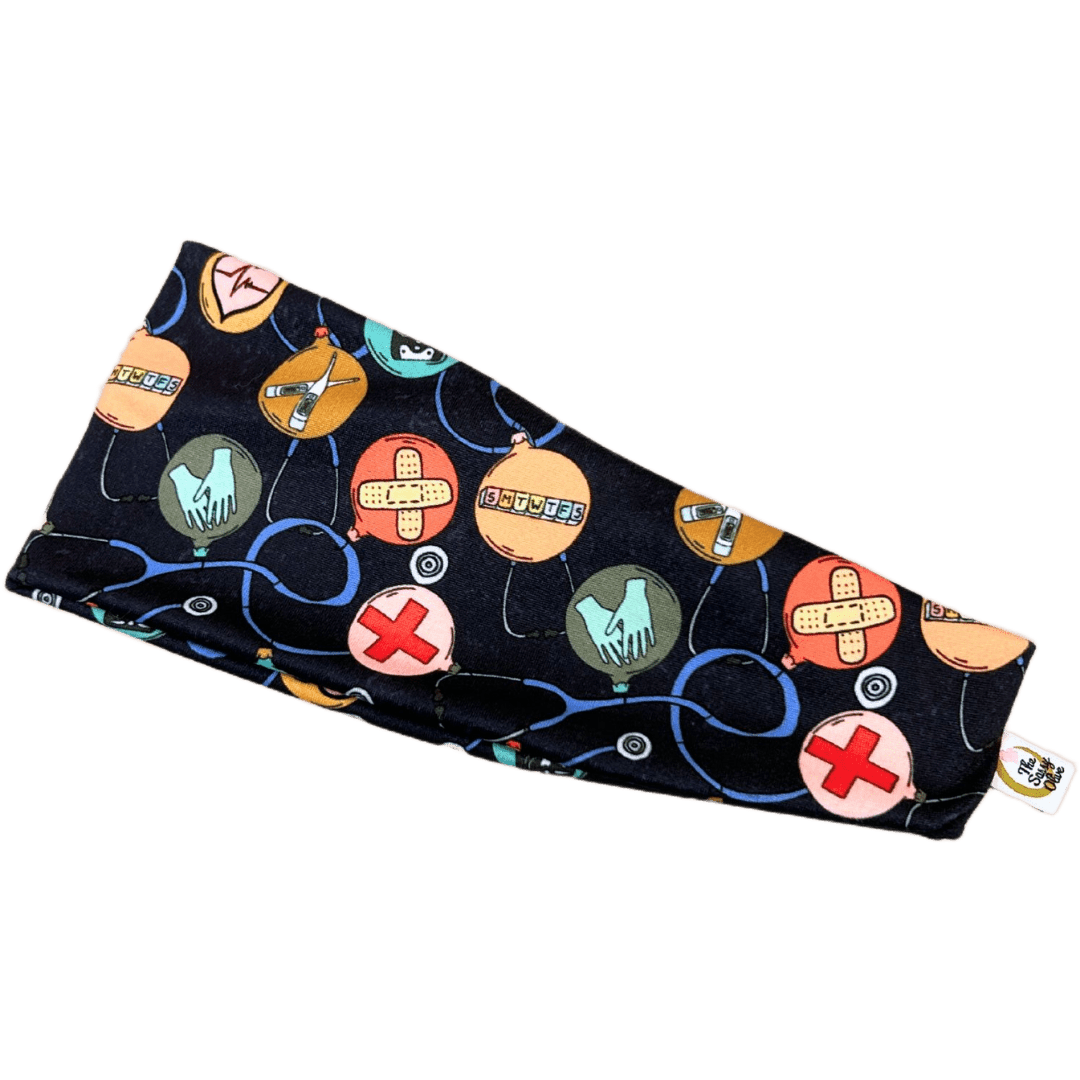 Merry Medicine Blue Stretch Headband - The Sassy Olive