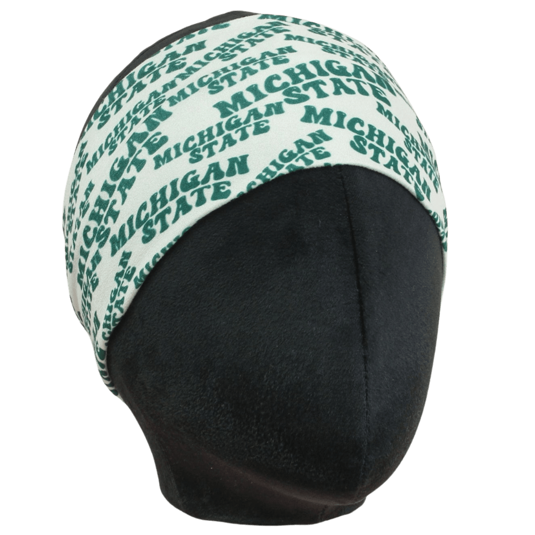 Michigan State Grey Stretch Headband - The Sassy Olive