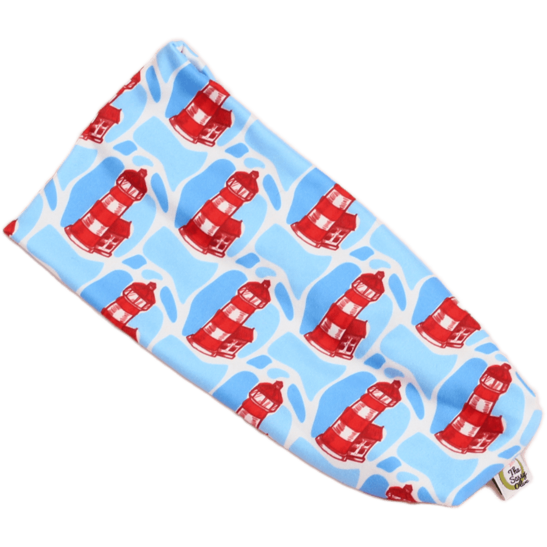 Mosaic Lighthouses Stretch Headband - The Sassy Olive