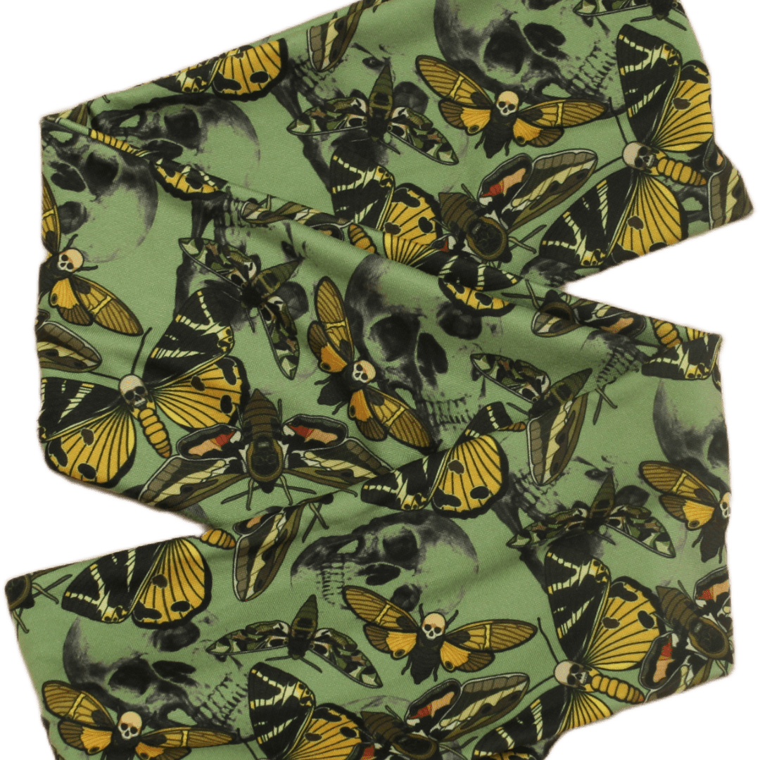 Moth Skull Wrap Headband - The Sassy Olive