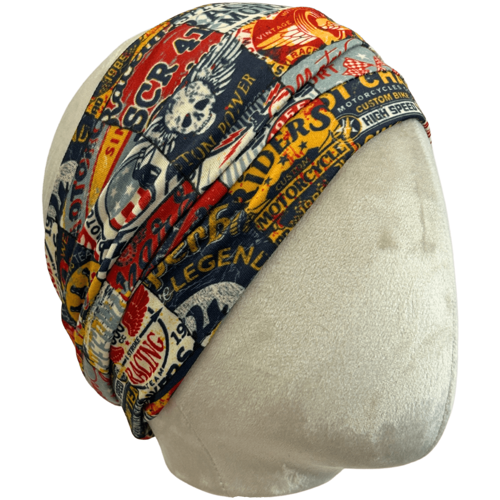 Motor Patchwork Boho Buff - The Sassy Olive