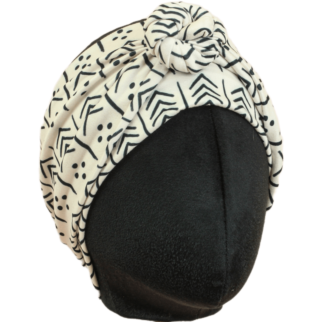 Mudcloth Arrow Wrap Headband - The Sassy Olive
