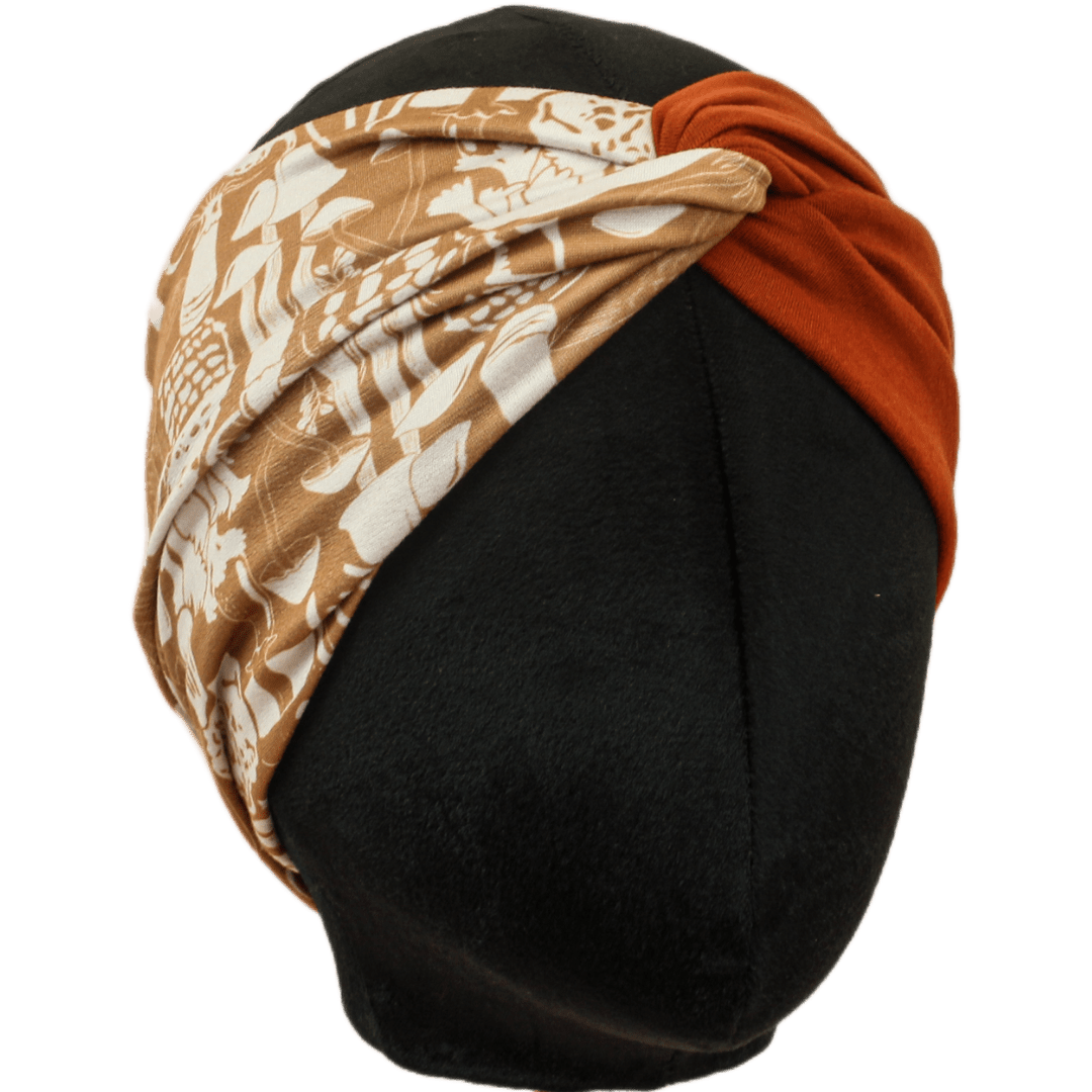 Mushroom Foraging Twist Headband - The Sassy Olive