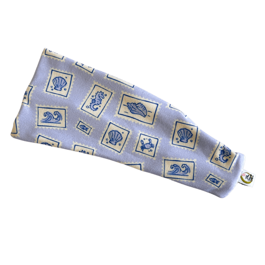 Nautical Stamps Stretch Headband - The Sassy Olive