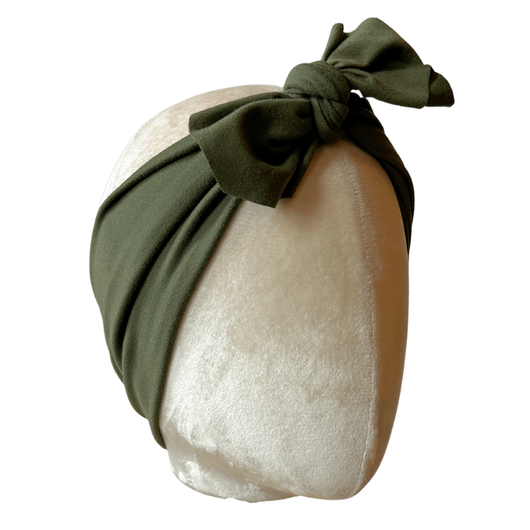 Olive Topknot Headband - The Sassy Olive