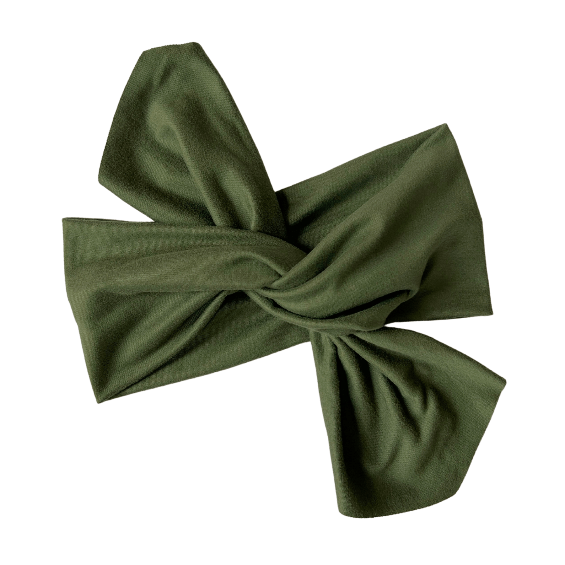 Olive Topknot Headband - The Sassy Olive