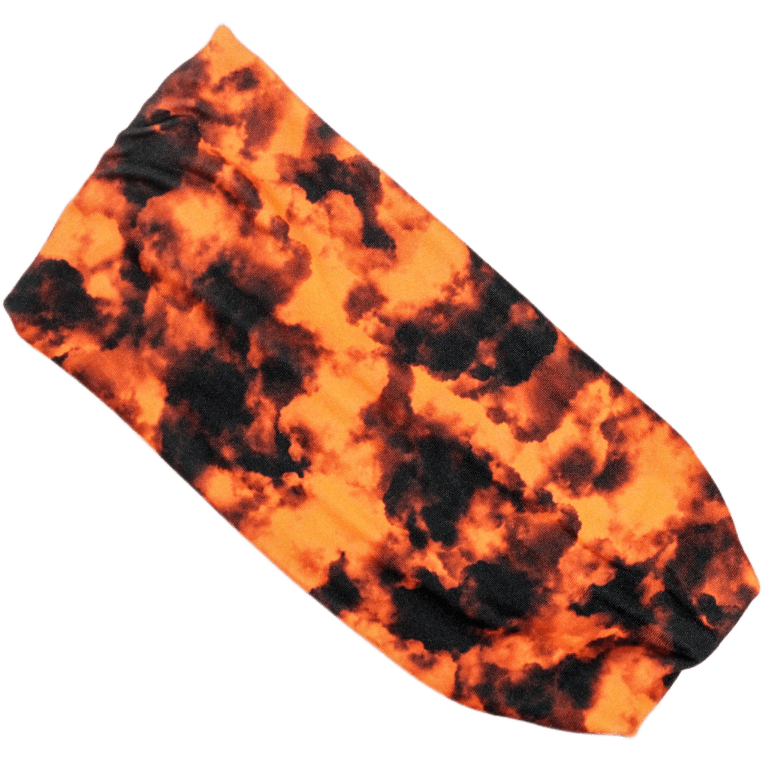 Orange and Black Stretch Headband - The Sassy Olive