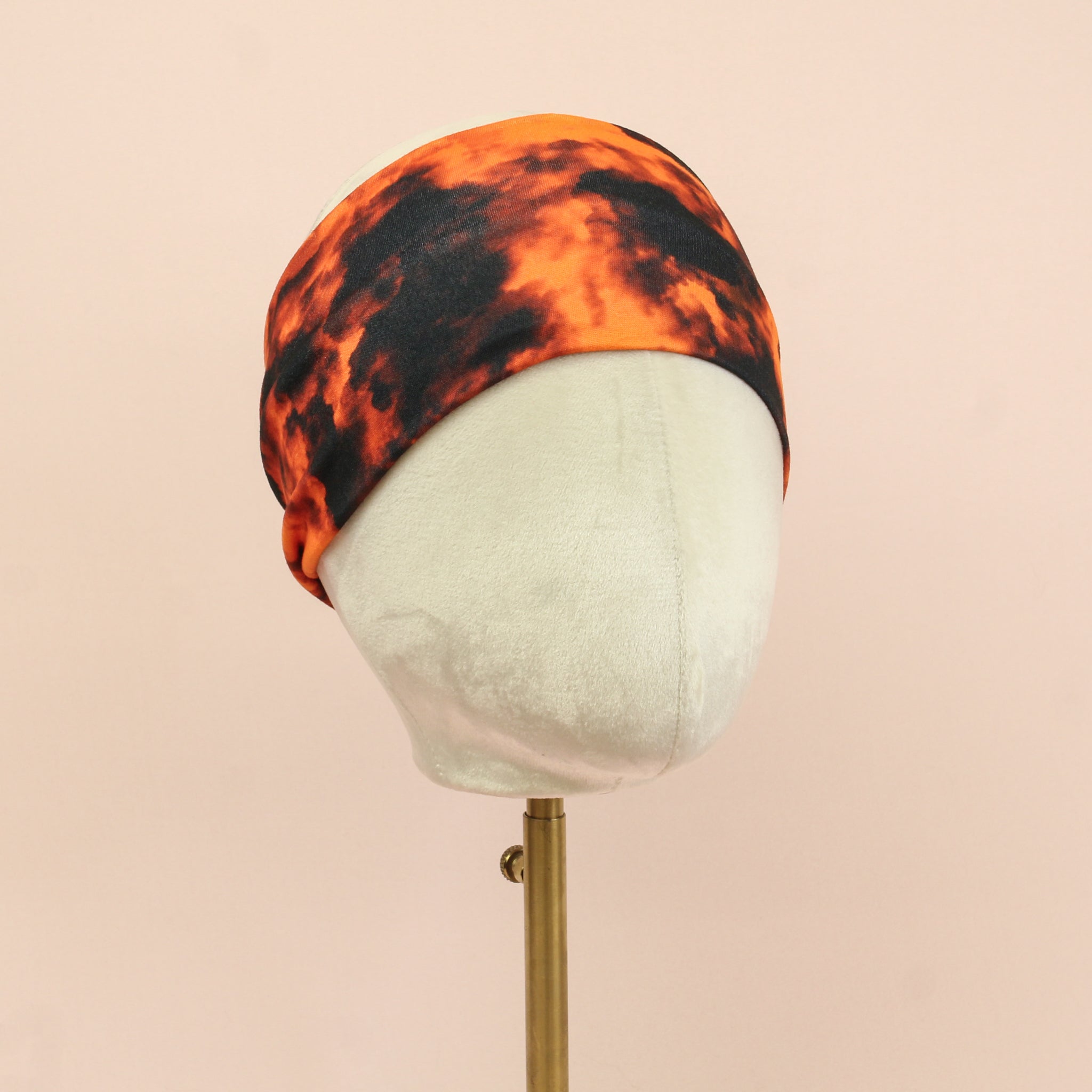 Orange and Black Stretch Headband - The Sassy Olive