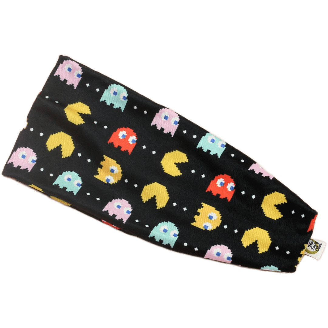 PacMan Stretch Headband - The Sassy Olive
