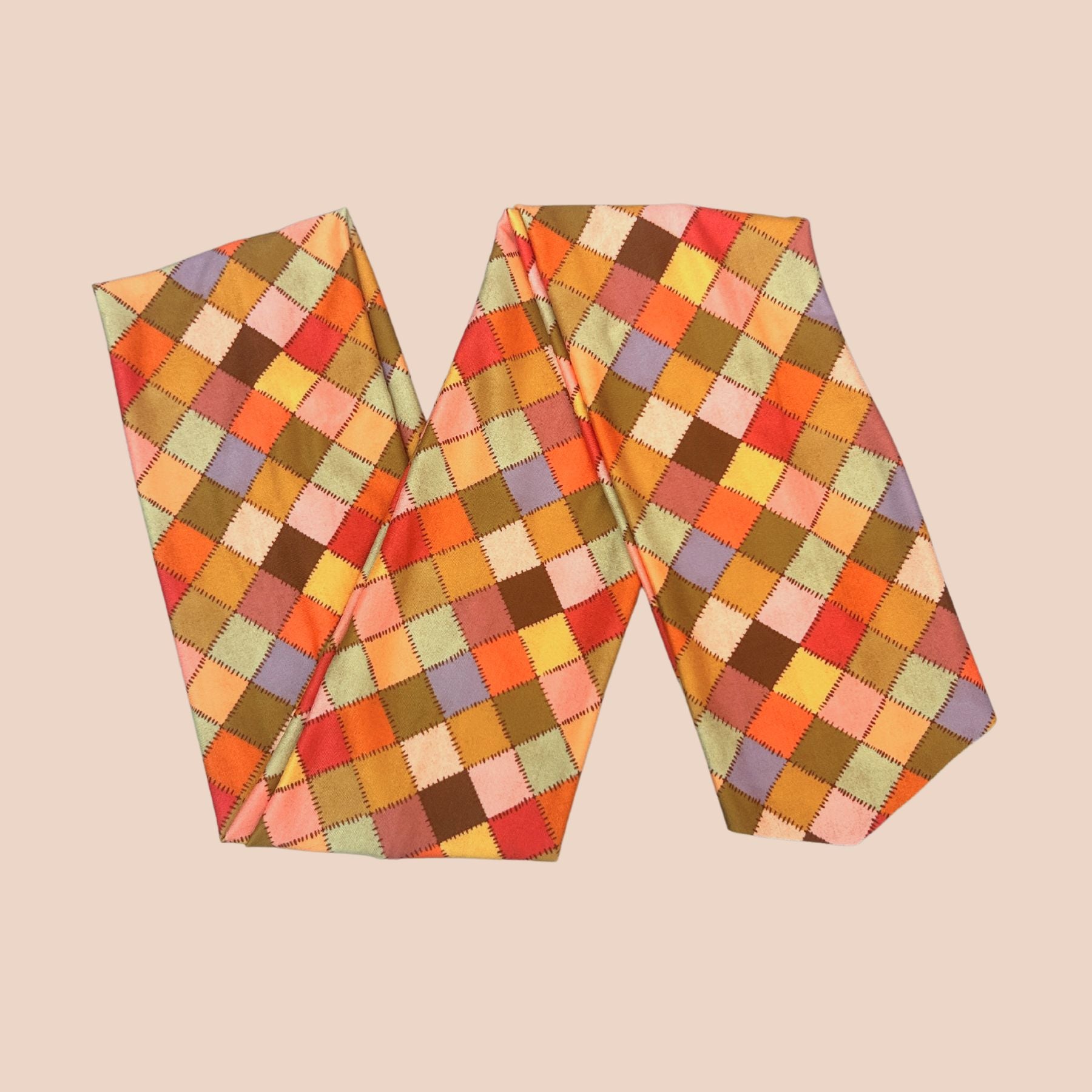 Patchwork Wrap Headband - The Sassy Olive