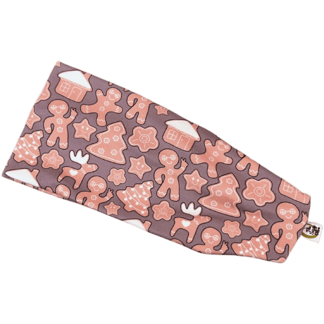 Peace, Love & Gumdrop Buttons Stretch Headband - The Sassy Olive