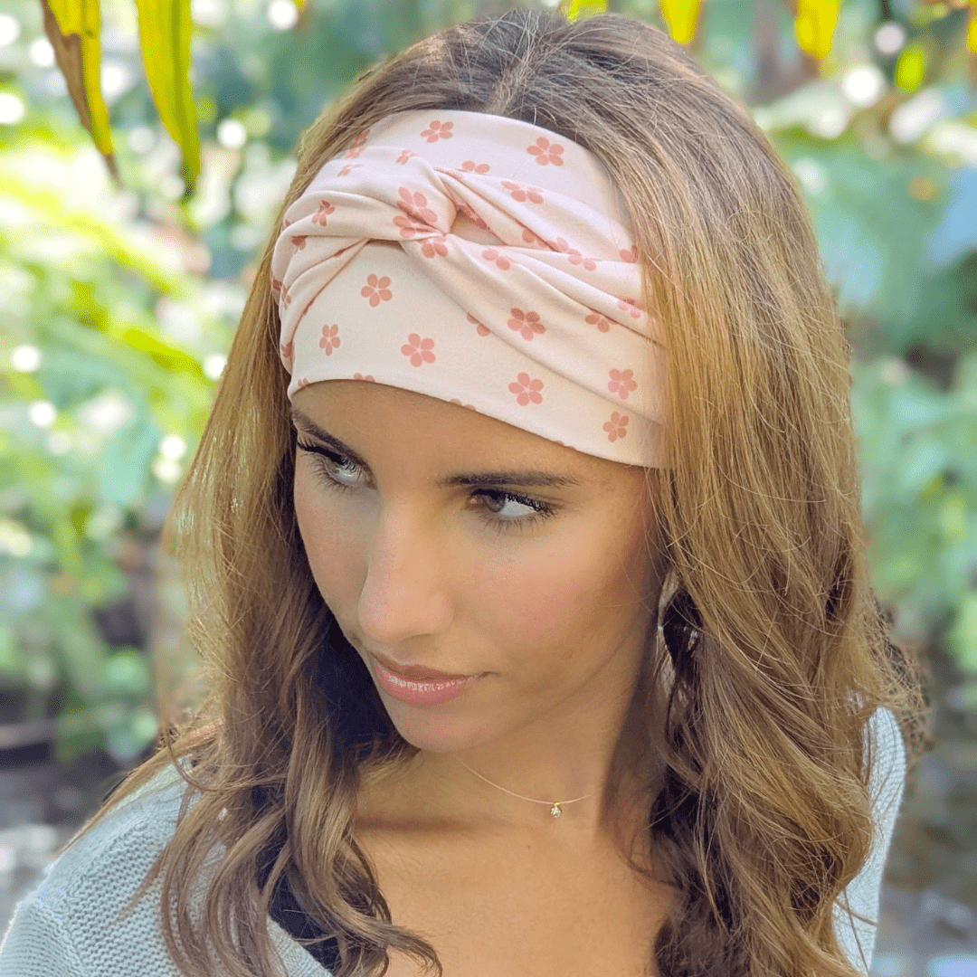 Petal Patch Wrap Headband - The Sassy Olive