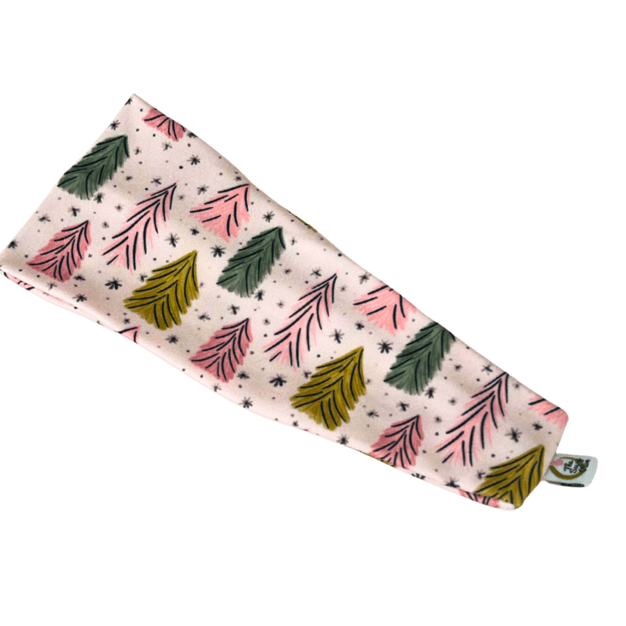 Pink Tree Farm Stretch Headband - The Sassy Olive