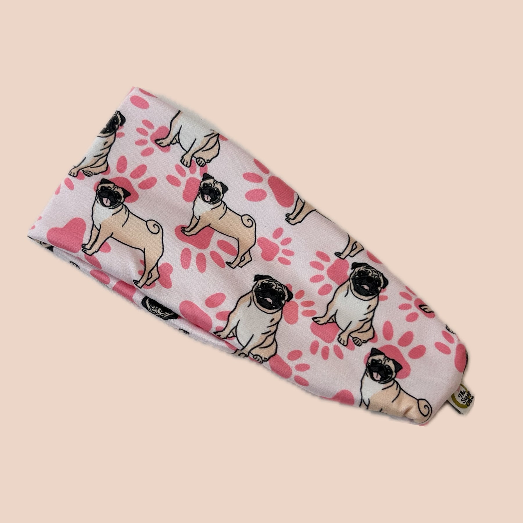 Pug Stretch Headband - The Sassy Olive