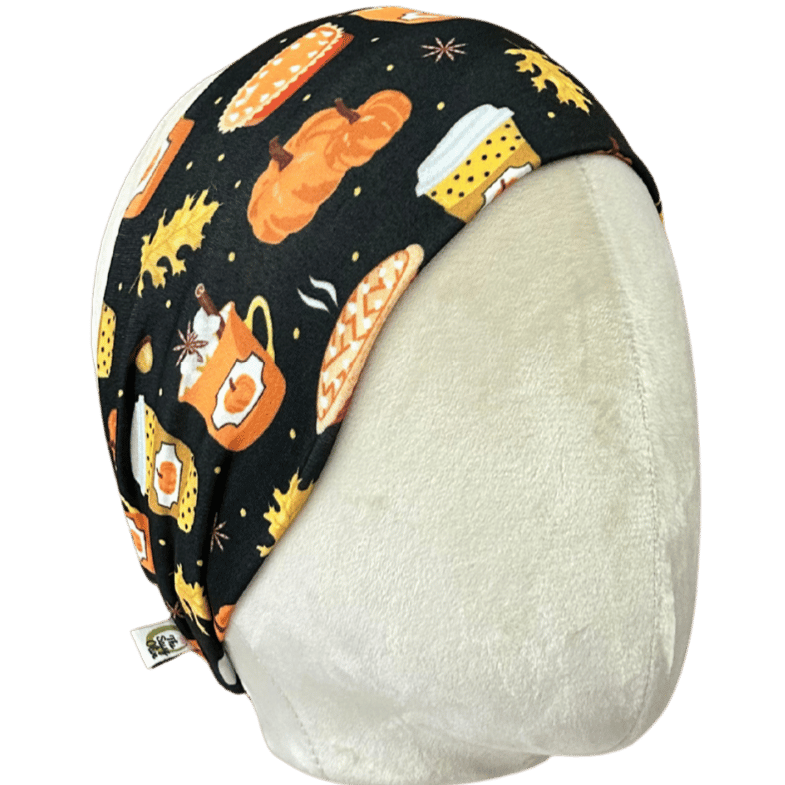 Pumpkin Spice Latte Stretch Headband - The Sassy Olive
