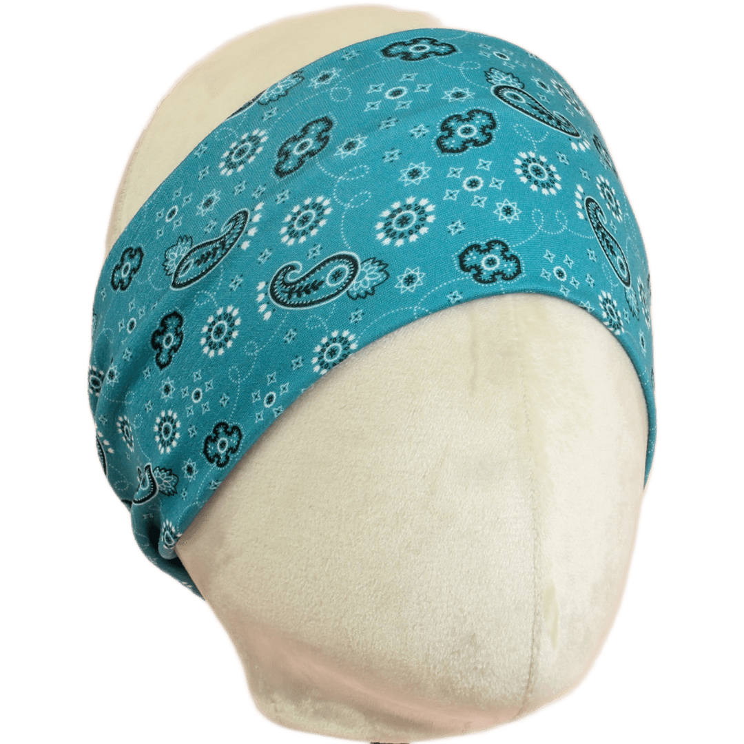 Rancher Bandana Paisley Stretch Headband - The Sassy Olive