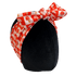 Red Checkered Mushrooms Topknot Headband - The Sassy Olive