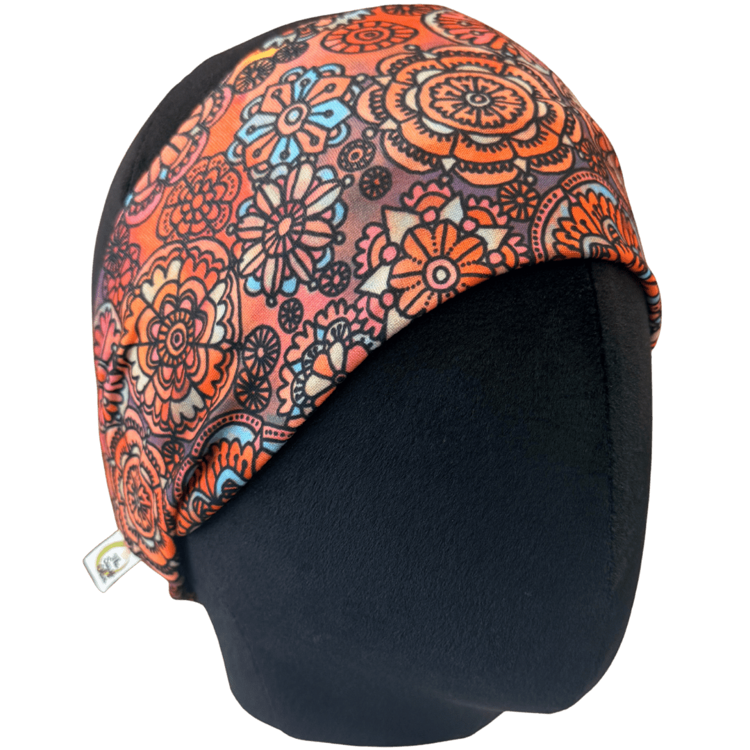 Red Mandala Love Stretch Headband - The Sassy Olive