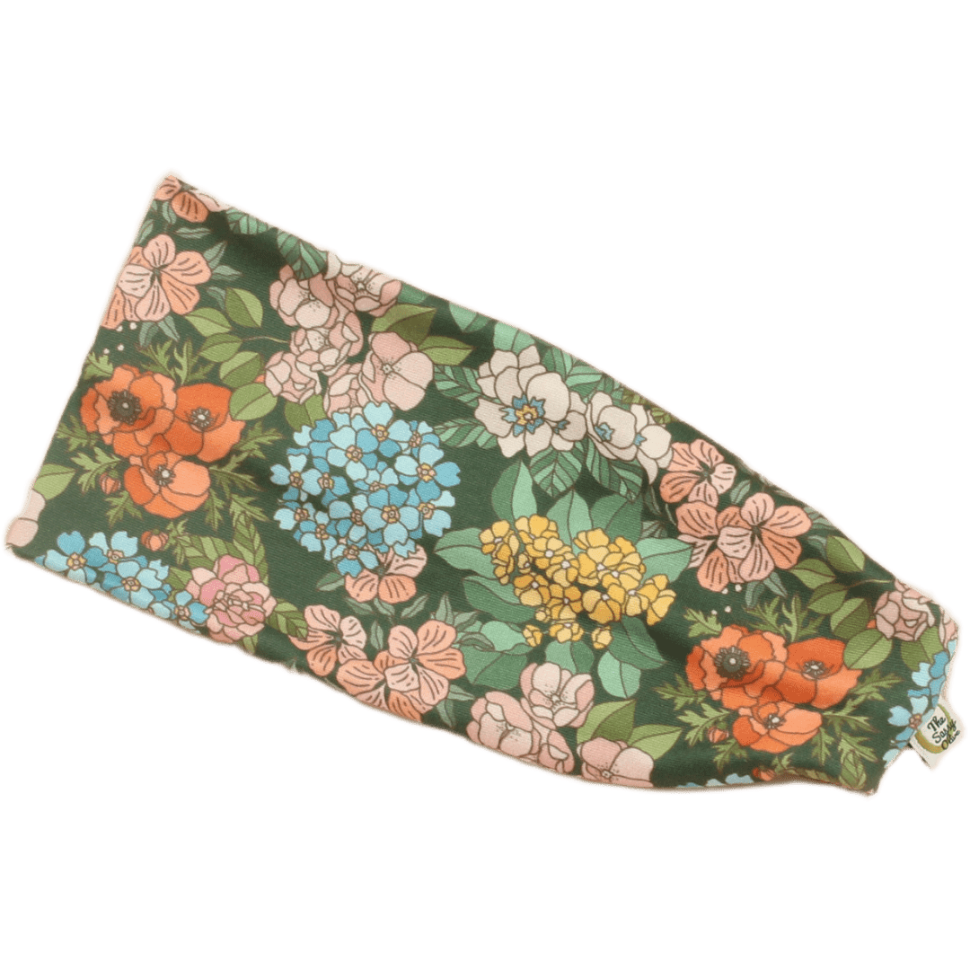 Rosa Floral Stretch Headband - The Sassy Olive