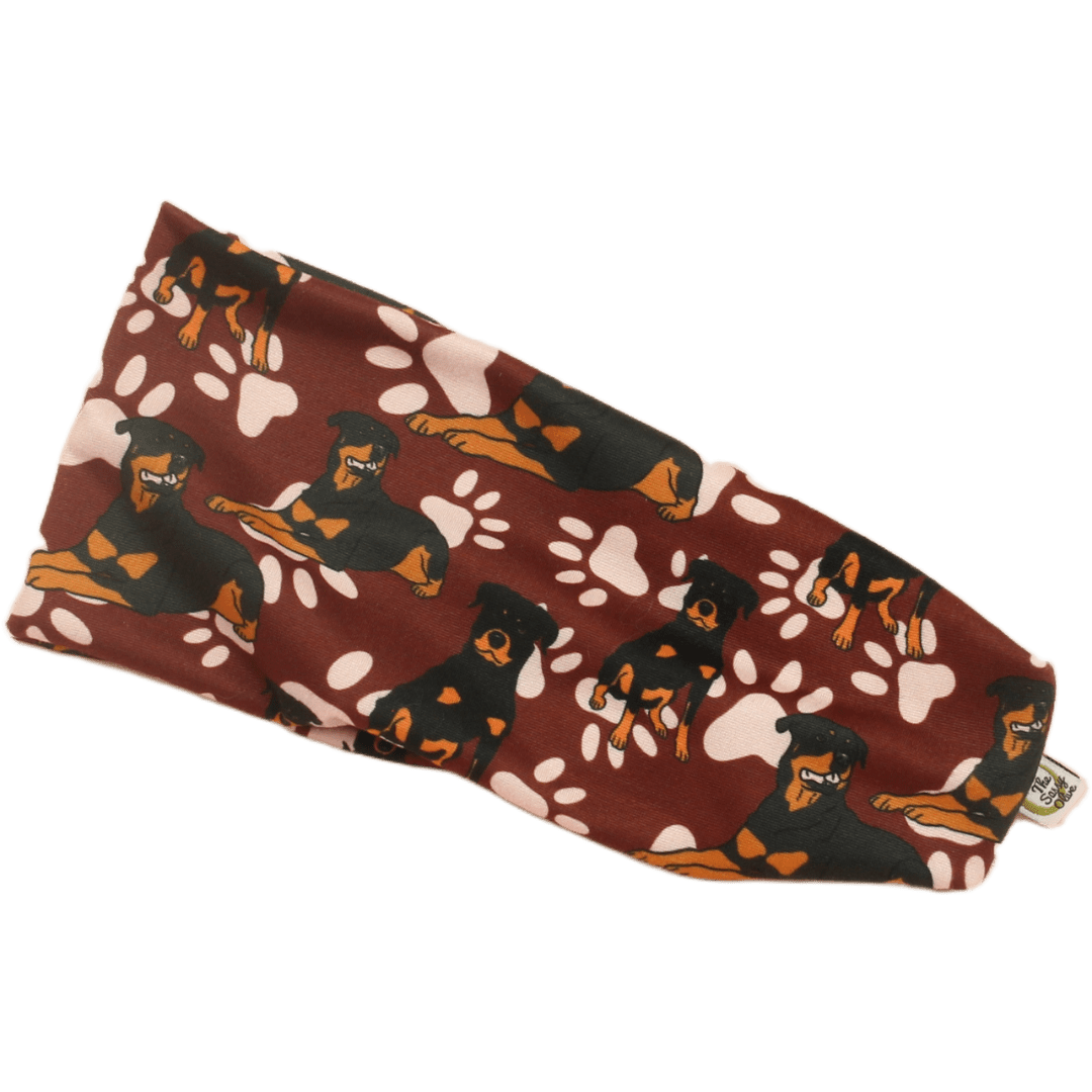 Rottweiler Stretch Headband - The Sassy Olive