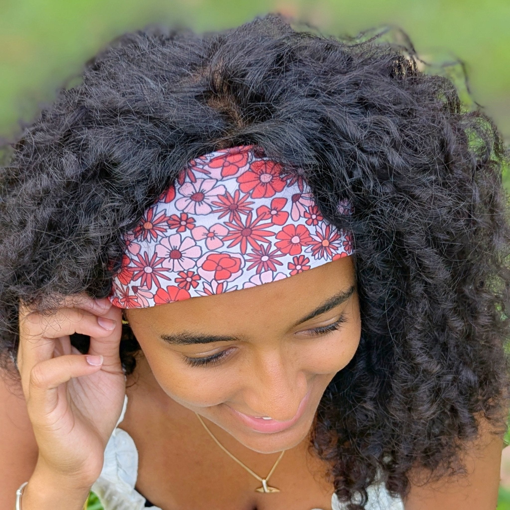 Ruby Garden Stretch Headband - The Sassy Olive