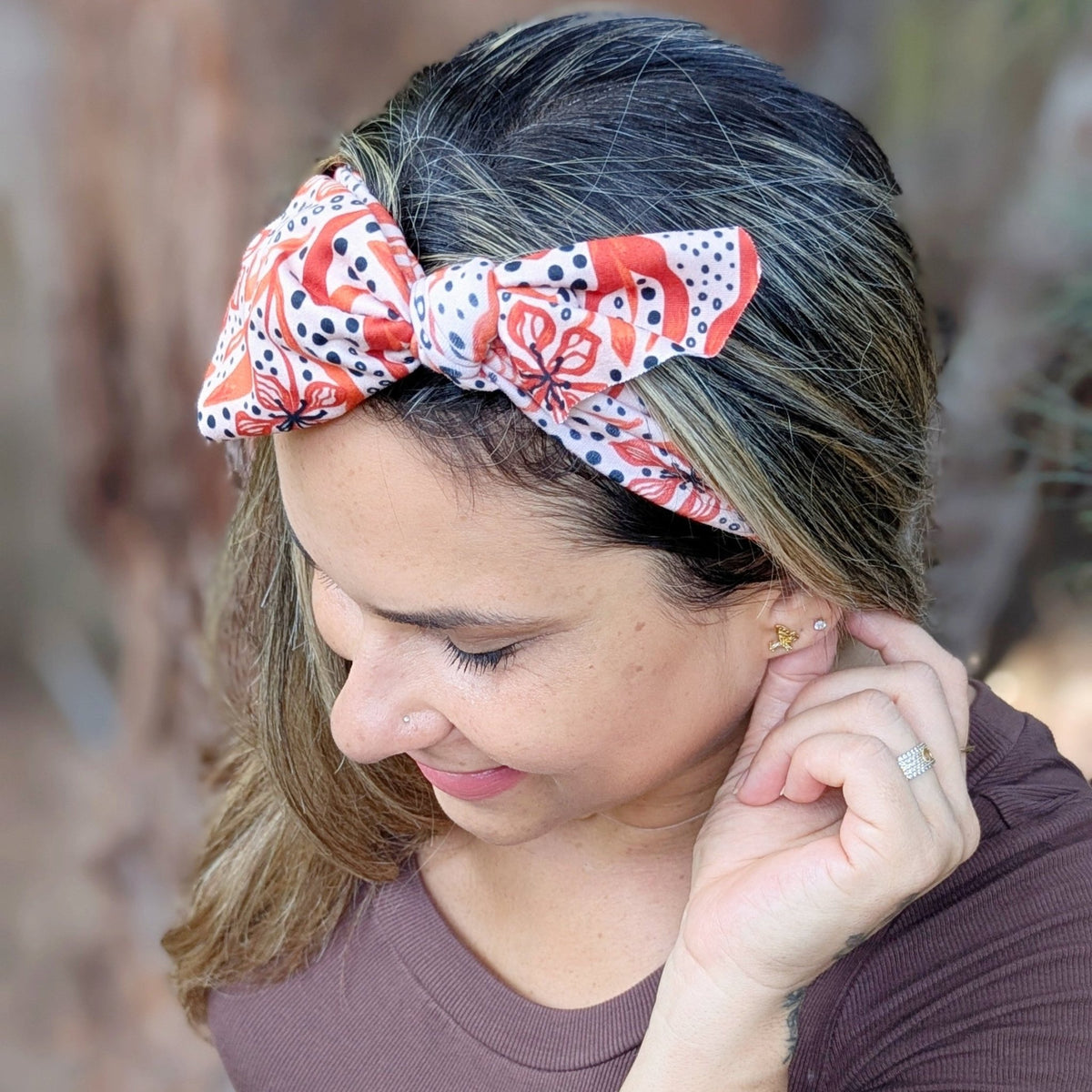 Rust About It Top Knot Headband - The Sassy Olive