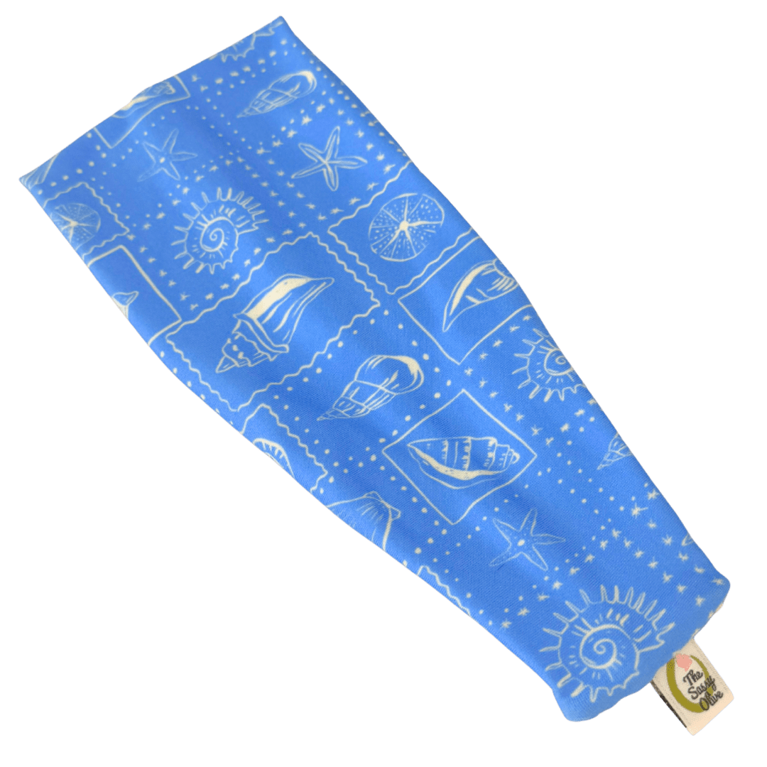 Saltwater Sketch Stretch Headband - The Sassy Olive