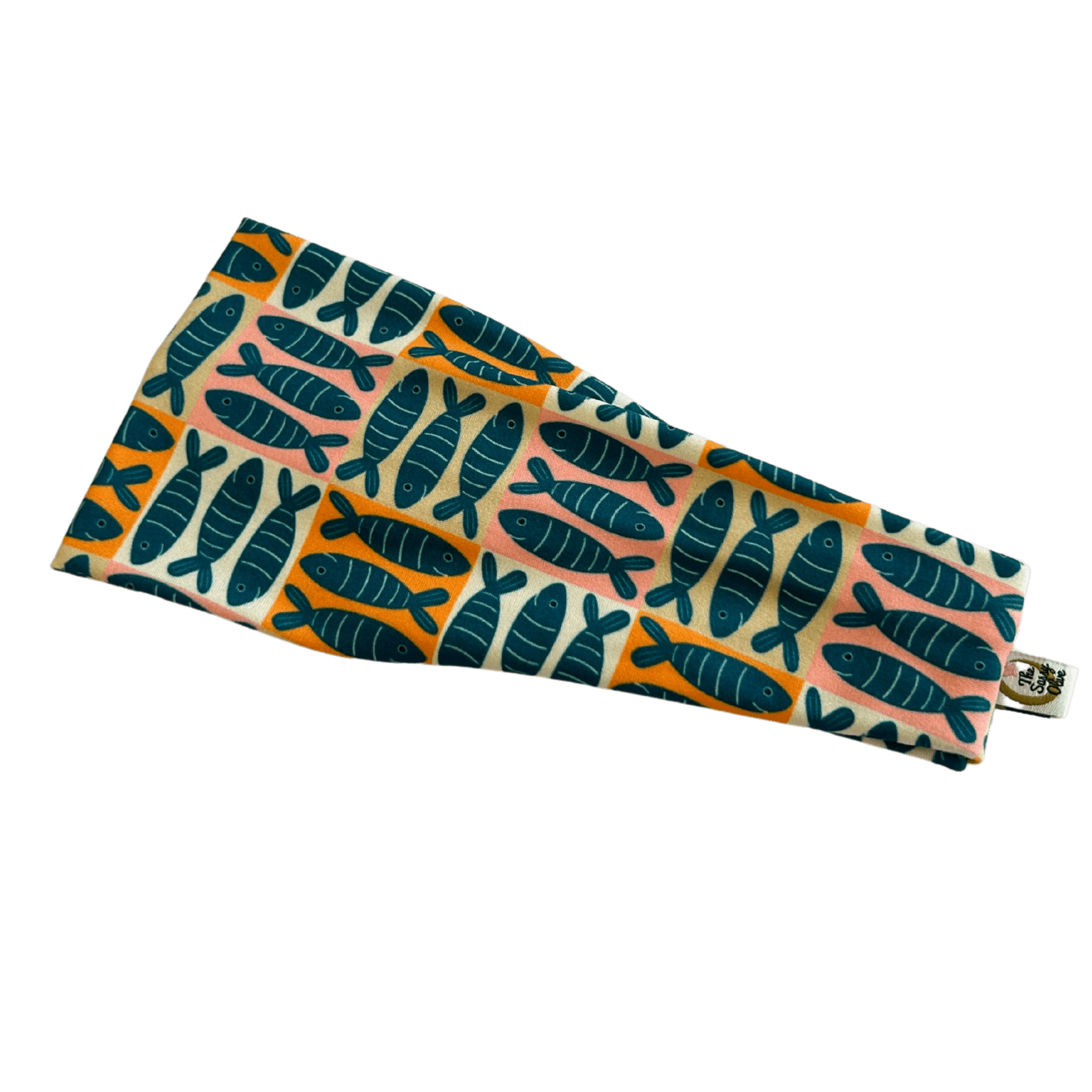 Sardine Grid Stretch Headband - The Sassy Olive