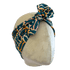 Sardine Grid Topknot Headband - The Sassy Olive