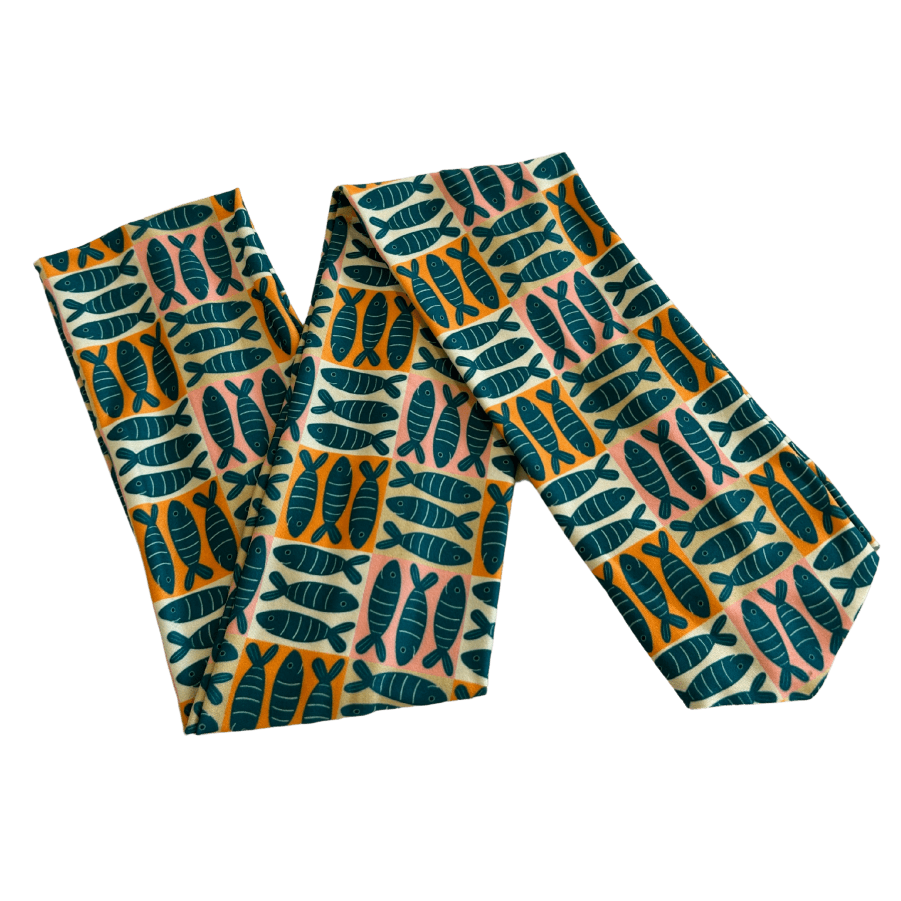 Sardine Grid Wrap Headband - The Sassy Olive