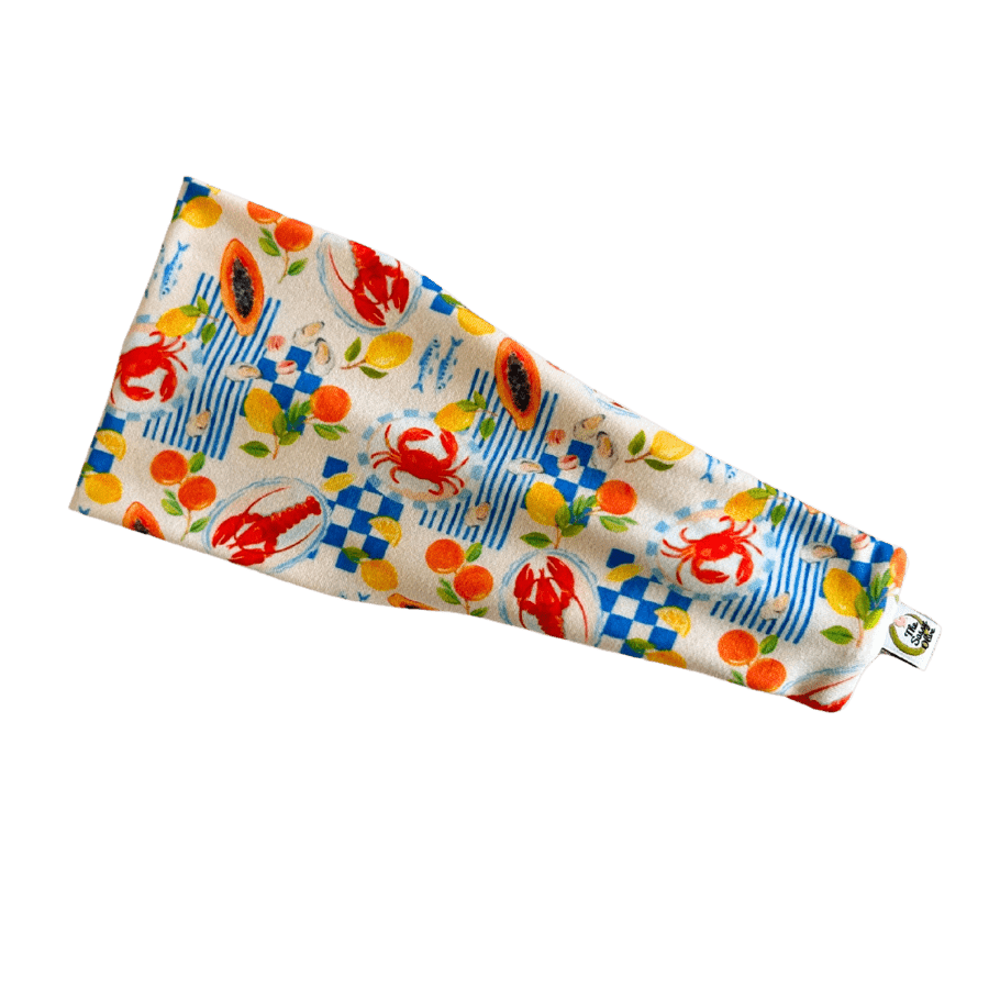 Seafood Picnic Stretch Headband - The Sassy Olive