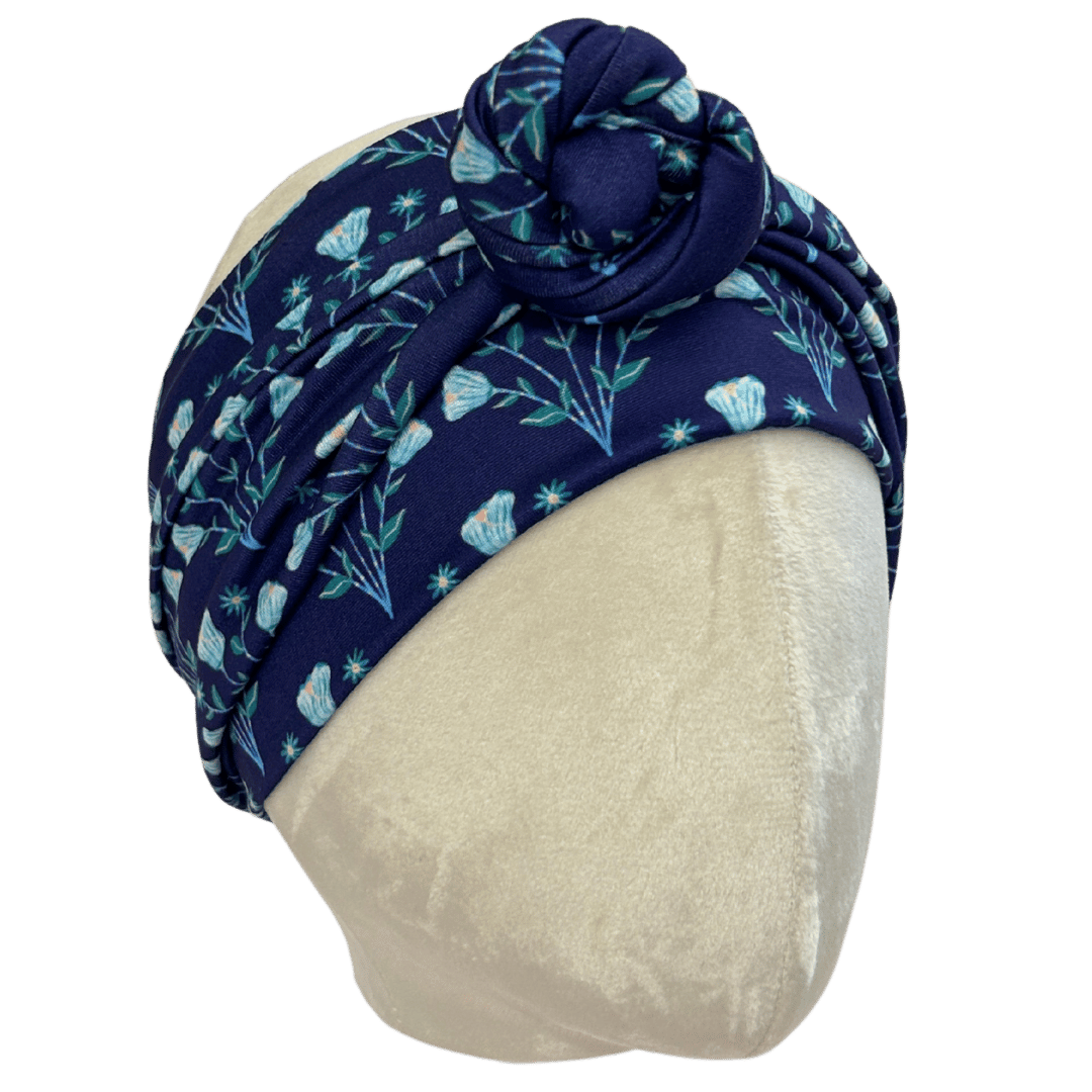 Seaside Blooms Wrap Headband - The Sassy Olive
