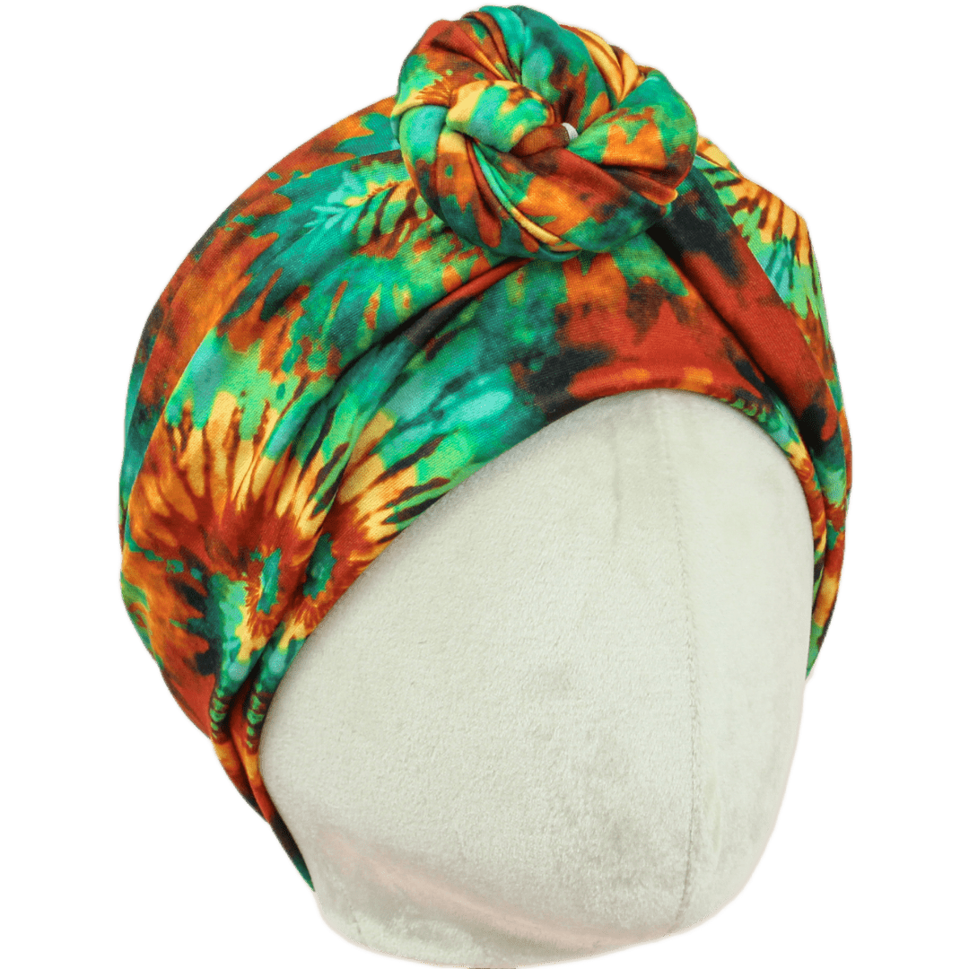 Seaton Tie Dye Wrap Headband - The Sassy Olive