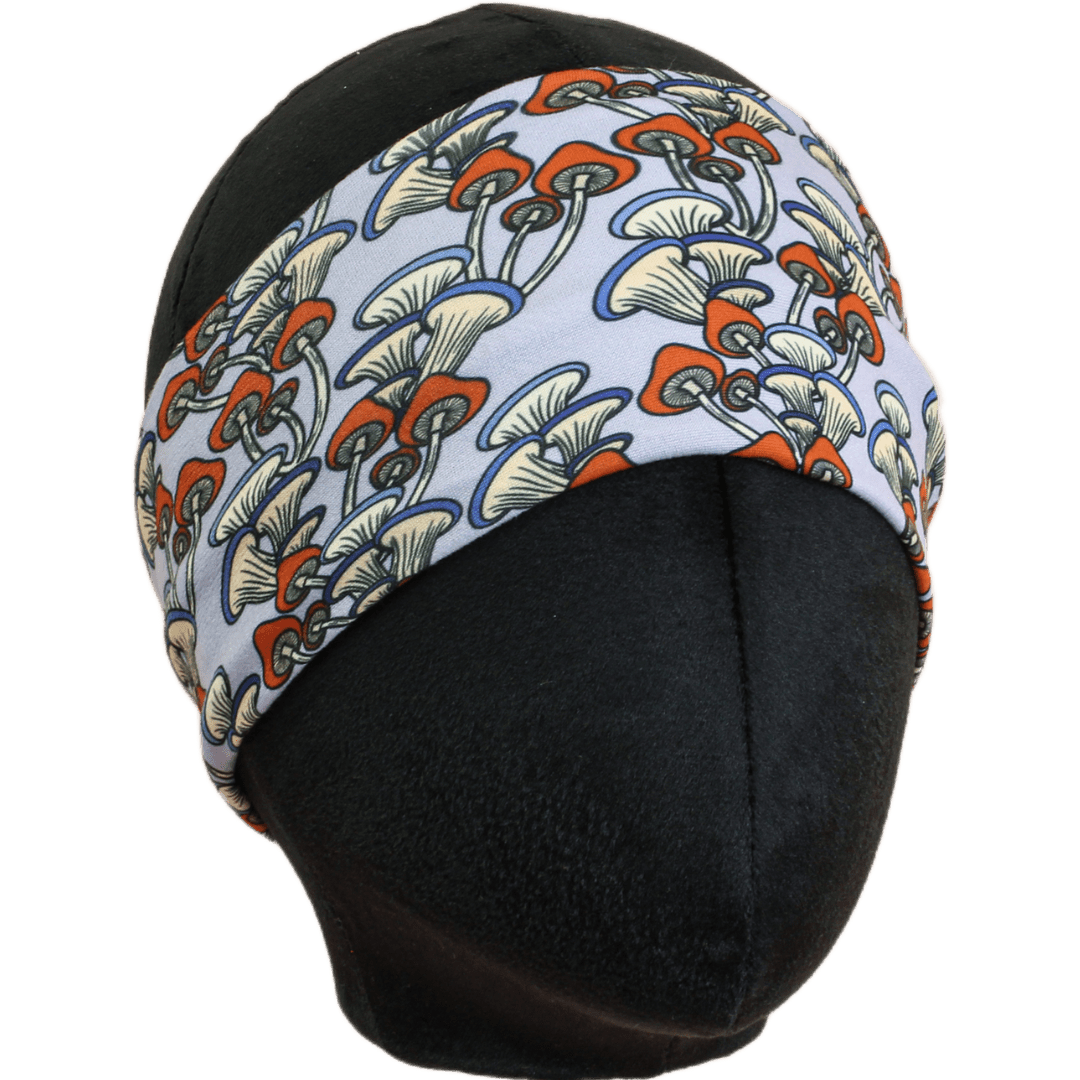 Shrooms of Blue Stretch Headband - The Sassy Olive